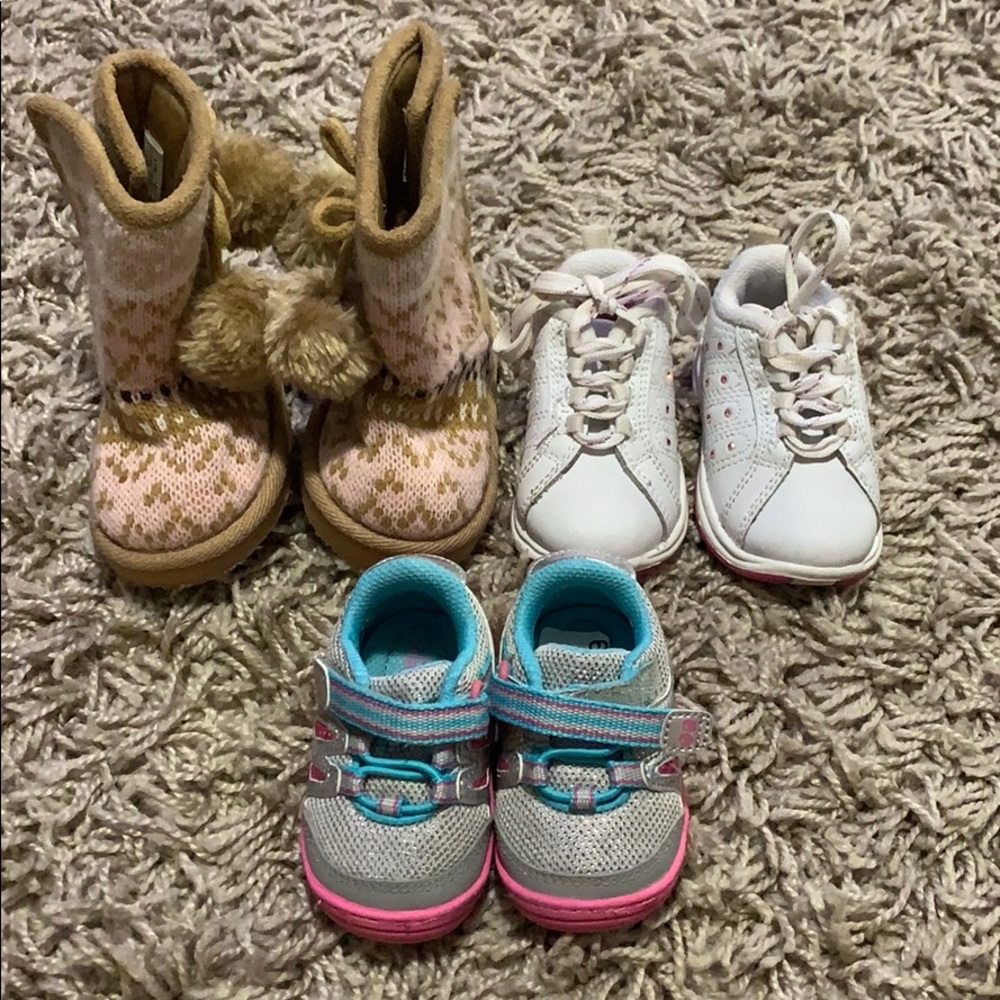 Baby girl shoe bundle size 2